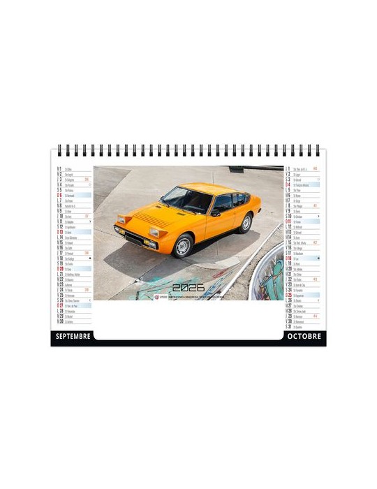 CHEVALET STANDARD 7F - VITESSE 2026 - QUADRI