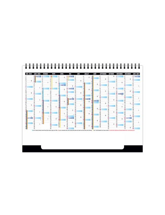 CHEVALET STANDARD 7F - VITESSE 2026 - QUADRI