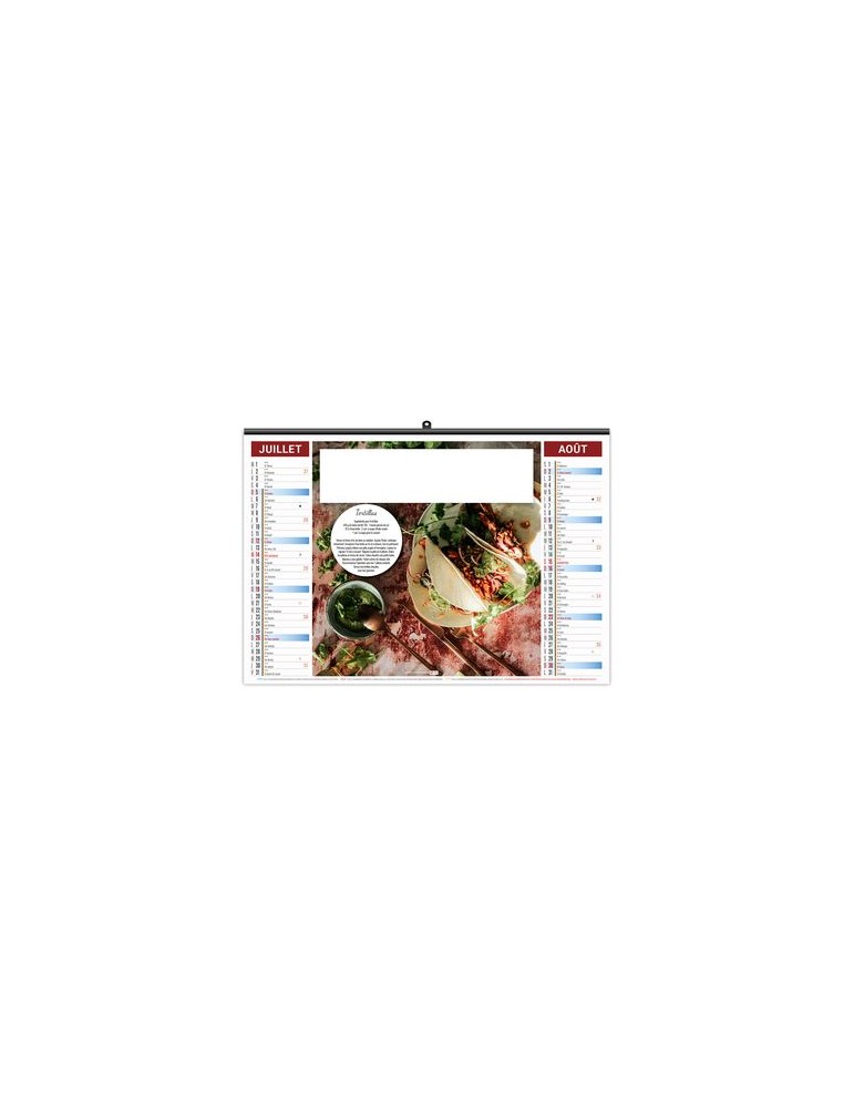 ILLUSTRE ECO - RECETTES 2026 - XXL 480 x 420 mm