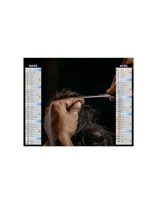 2 EN 1 CREATION 2026 - XXL 474 x 700 mm - MARQUAGE QUADRI