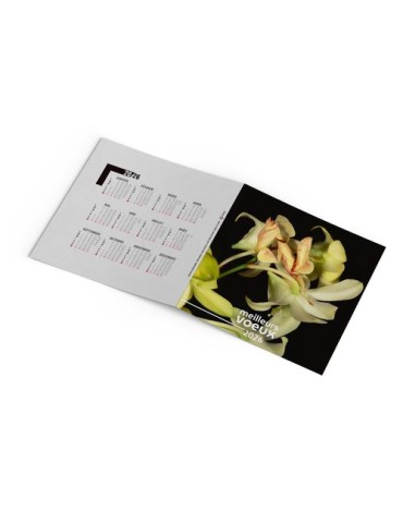 CARTE DE VOEUX - INVISIBLE 2026  AVEC ENVELOPPE - SANS MARQUAGE 2