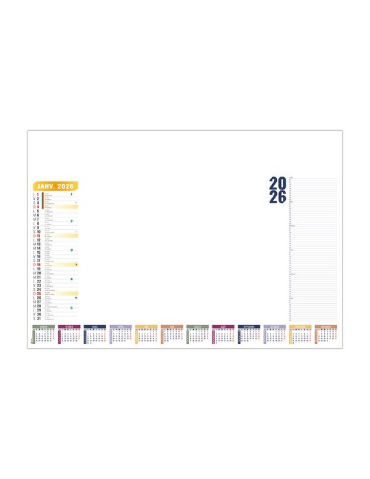 SM STENO VARIABLE 2026 - SM 600 x 420 mm