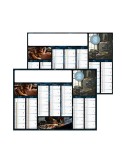 METAL 2026 - MIDI 430 x 335 mm - LEGER 400G - SANS MARQUAGE - 1 TROU EN TETE