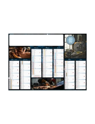 METAL 2026 - MIDI 430 x 335 mm - LEGER 400G - SANS MARQUAGE - 1 TROU EN TETE livraison express 24h 48h