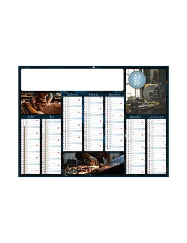 METAL 2026 - MIDI 430 x 335 mm - LEGER 400G - SANS MARQUAGE - 1 TROU EN TETE personnalisation rapide en France