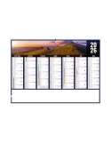 LIBERTE AUVERGNE-RHONE-ALPES 2026 - MIDI 430 x 335 mm - LEGER 400G - SANS MARQUAGE - 1 TROU EN TETE livraison express 24h 48h