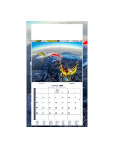 PLAQUE 1 VUE KELLY 2026 - DOS CARTON - EURO BLOC - SANS MARQUAGE 2