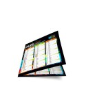 ORIGAMI CARRE CREATION 2026 - LEGER 400g - 180 x 180 mm FERME personnalisable avec votre logo