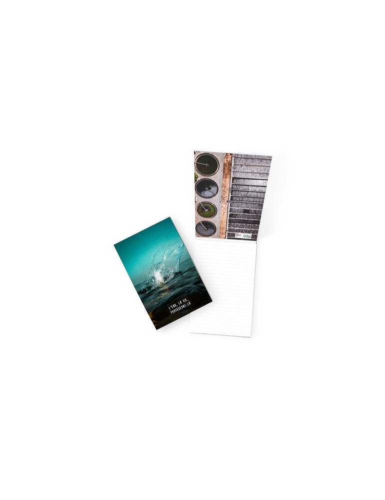 BLOCS-NOTES COUVERTURE SOUPLE ENVELOPPANTE - MAXI 210 x 297 mm - COUVERTURE ENVELOPPANTE QUADRI 380g SATIMAT SANS PELLICULAGE - 