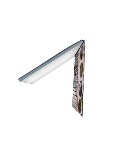 BLOCS-NOTES COUVERTURE SOUPLE ENVELOPPANTE - MAXI 210 x 297 mm - COUVERTURE ENVELOPPANTE QUADRI 380g SATIMAT SANS PELLICULAGE -  2