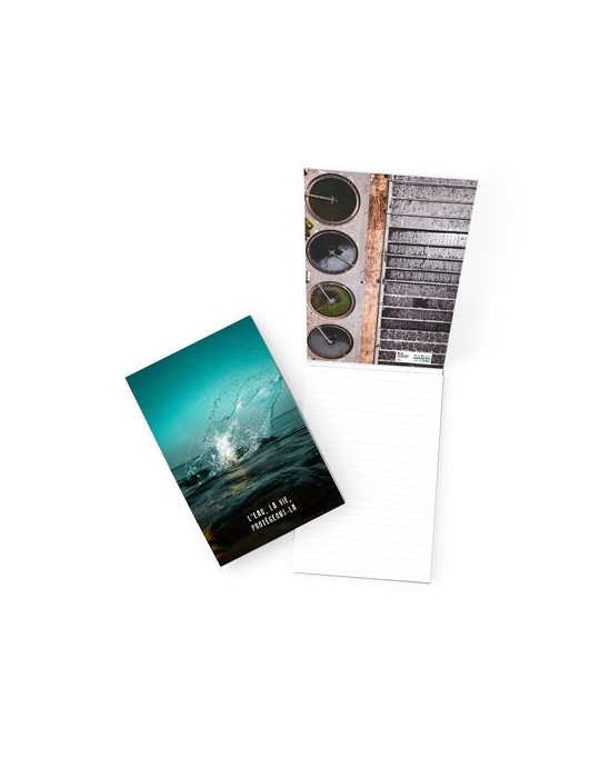 BLOCS-NOTES COUVERTURE SOUPLE ENVELOPPANTE - MAXI 210 x 297 mm - COUVERTURE ENVELOPPANTE QUADRI 380g SATIMAT SANS PELLICULAGE - 