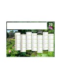 JARDINS 2026 - MIDI 430 x 335 mm - LEGER 400G - SANS MARQUAGE - 1 TROU EN TETE personnalisation rapide en France