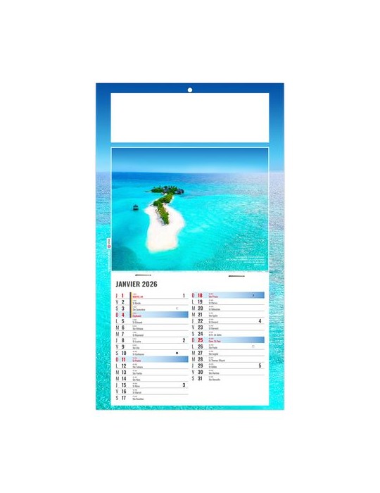 PLAQUE 1 VUE ESTEBAN 2026 - DOS CARTON - BLOC B2 - SANS MARQUAGE