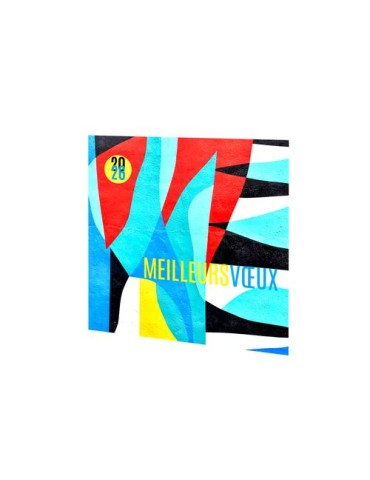 CARTE DE VOEUX - TAG 2026  AVEC ENVELOPPE - SANS MARQUAGE