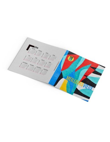 CARTE DE VOEUX - TAG 2026  AVEC ENVELOPPE - SANS MARQUAGE 2