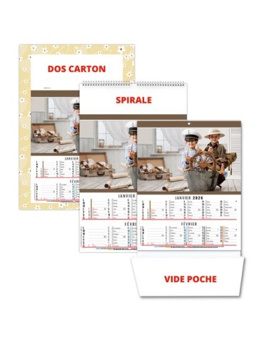 MATTEO 2026 - 6 FEUILLETS - BLOC SEUL SANS MARQUAGE