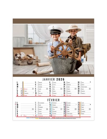 MATTEO 2026 - 6 FEUILLETS - BLOC SEUL SANS MARQUAGE 2