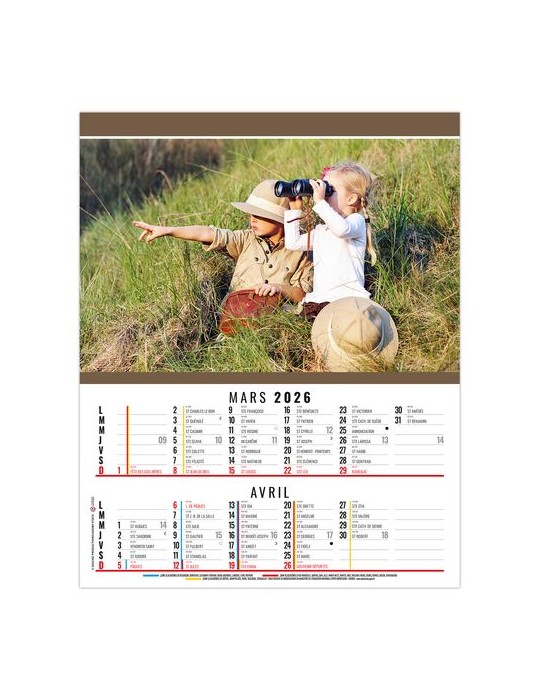 MATTEO 2026 - 6 FEUILLETS - BLOC SEUL SANS MARQUAGE