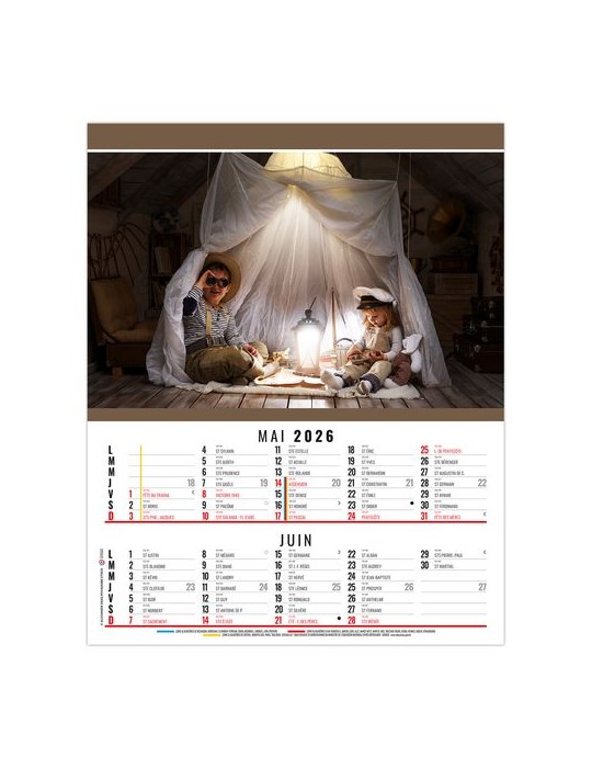 MATTEO 2026 - 6 FEUILLETS - BLOC SEUL SANS MARQUAGE