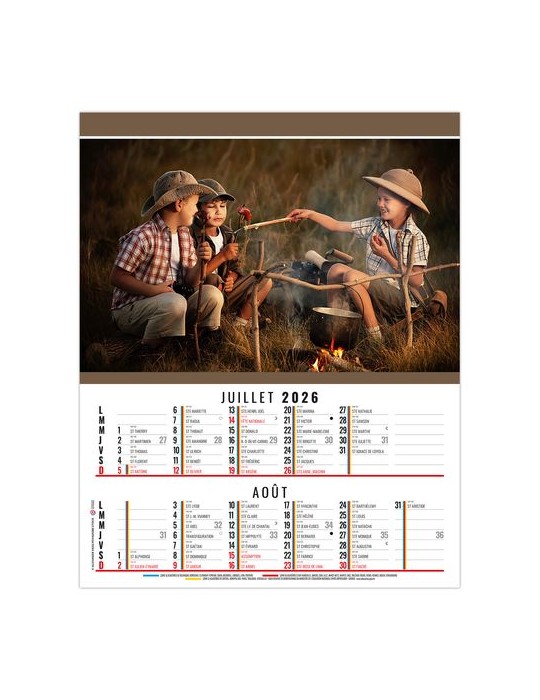 MATTEO 2026 - 6 FEUILLETS - BLOC SEUL SANS MARQUAGE