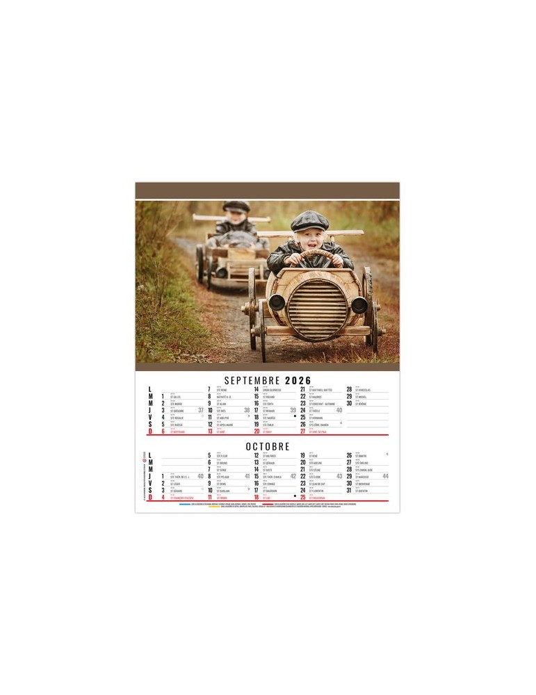 MATTEO 2026 - 6 FEUILLETS - BLOC SEUL SANS MARQUAGE