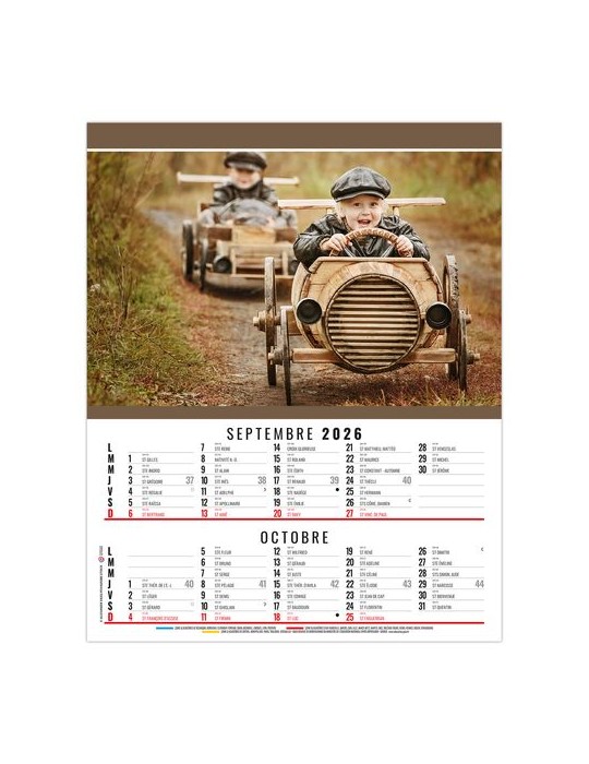 MATTEO 2026 - 6 FEUILLETS - BLOC SEUL SANS MARQUAGE