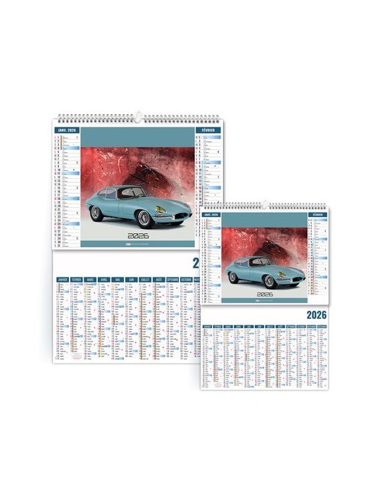 2EN1 - RALLYE 2026 - XXL 474 x 700 mm - MARQUAGE 1 COULEUR