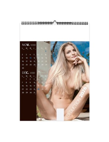 SÉDUCTION 2026 - 6 FEUILLETS - RELIURE BAGUETTE - SANS MARQUAGE nombre de pages : 14 pages goodies personnalisé en stock