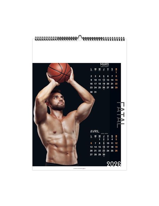 FATAL 2026 - 6 FEUILLETS - RELIURE BAGUETTE - SANS MARQUAGE