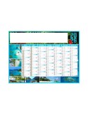 EXOTIC 2026 - MIDI 430 x 335 mm - LEGER 400G - SANS MARQUAGE - 1 TROU EN TETE personnalisation rapide en France