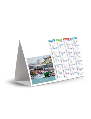 CHEVALET DE COMPTOIR - MOUILLAGE 2026 - QUADRI