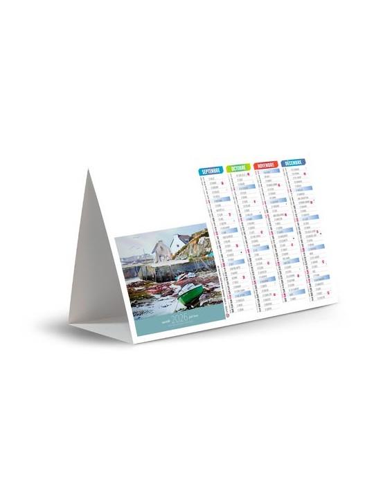 CHEVALET DE COMPTOIR - MOUILLAGE 2026 - QUADRI