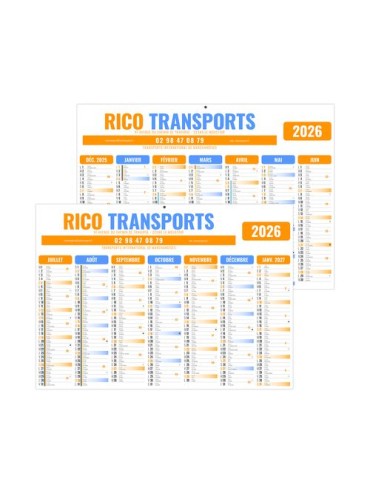 GAMECO COULEURS 2026 - MICRO 210 x 155 mm - LEGER 400G - MARQUAGE QUADRI - PAS DE TROU