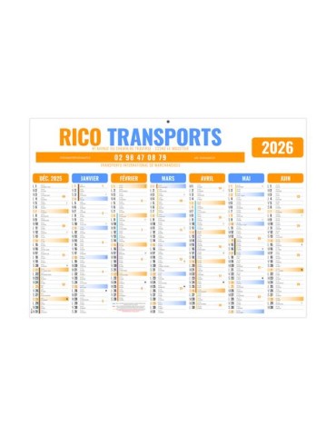 GAMECO COULEURS 2026 - MICRO 210 x 155 mm - LEGER 400G - MARQUAGE QUADRI - PAS DE TROU 2