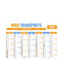 GAMECO COULEURS 2026 - MICRO 210 x 155 mm - LEGER 400G - MARQUAGE QUADRI - PAS DE TROU personnalisable avec votre logo