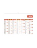 GAMECO ROUGE 2026 - MIDI 430 x 335 mm - LEGER 400G - SANS MARQUAGE - 1 TROU EN TETE personnalisation rapide en France