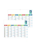 ARLEQUIN 2026 - MIDI 430 x 335 mm - LEGER 400G - SANS MARQUAGE - 1 TROU EN TETE