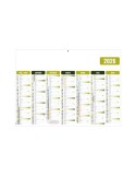 GAMECO VERT 2026 - MIDI 430 x 335 mm - LEGER 400G - SANS MARQUAGE - 1 TROU EN TETE livraison express 24h 48h