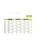 GAMECO VERT 2026 - MIDI 430 x 335 mm - LEGER 400G - SANS MARQUAGE - 1 TROU EN TETE personnalisation rapide en France