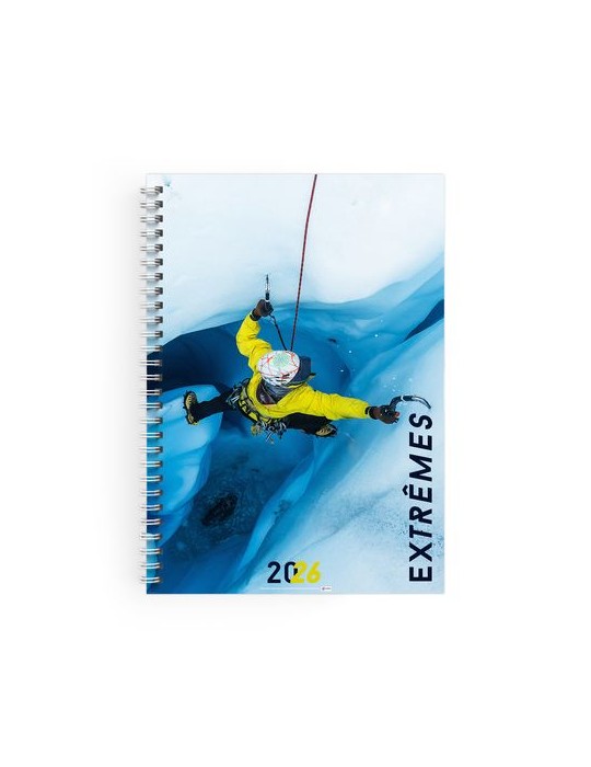 CARNET SPIRALE COUVERTURE SOUPLE - MAXI 210 x 297 mm - COUVERTURE 380g SATIMAT AVEC PELLICULAGE BRILLANT PAGE 1 ET 4 - BLOC DE 5