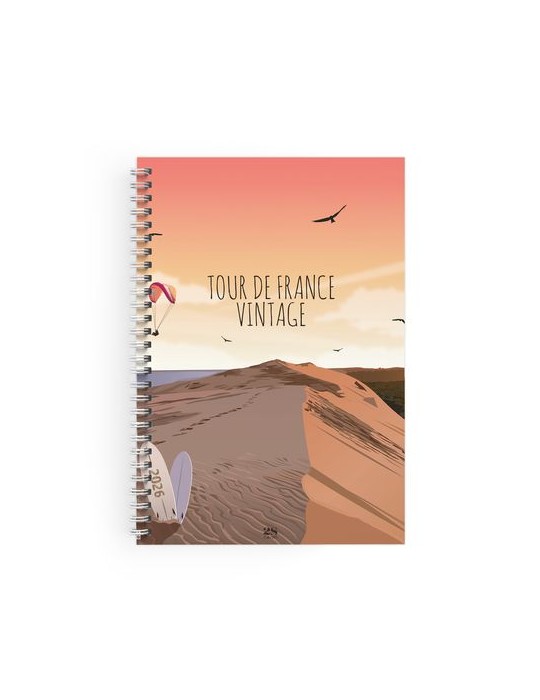 CARNET SPIRALE COUVERTURE SOUPLE - MAXI 210 x 297 mm - COUVERTURE 380g SATIMAT AVEC PELLICULAGE BRILLANT PAGE 1 ET 4 - BLOC DE 5