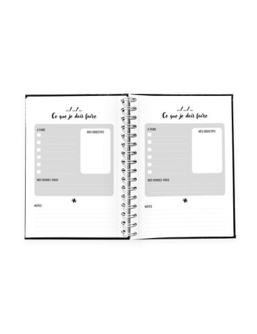 CARNET SPIRALE COUVERTURE SOUPLE - MAXI 210 x 297 mm - COUVERTURE 380g SATIMAT AVEC PELLICULAGE BRILLANT PAGE 1 ET 4 - BLOC DE 5