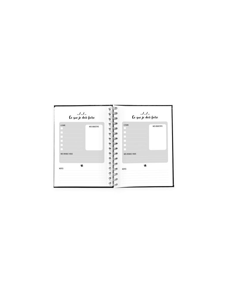 CARNET SPIRALE COUVERTURE SOUPLE - MAXI 210 x 297 mm - COUVERTURE 380g SATIMAT AVEC PELLICULAGE BRILLANT PAGE 1 ET 4 - BLOC DE 5