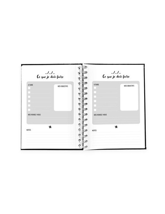 CARNET SPIRALE COUVERTURE SOUPLE - MAXI 210 x 297 mm - COUVERTURE 380g SATIMAT AVEC PELLICULAGE BRILLANT PAGE 1 ET 4 - BLOC DE 5