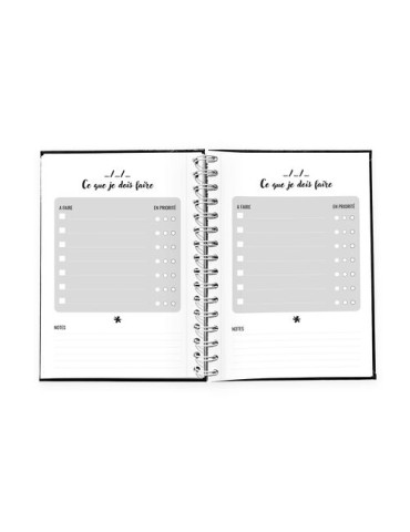 CARNET SPIRALE COUVERTURE SOUPLE - MAXI 210 x 297 mm - COUVERTURE 380g SATIMAT AVEC PELLICULAGE BRILLANT PAGE 1 ET 4 - BLOC DE 5