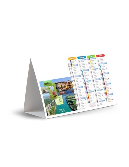 CHEVALET DE COMPTOIR - CHENAL 2026 - QUADRI