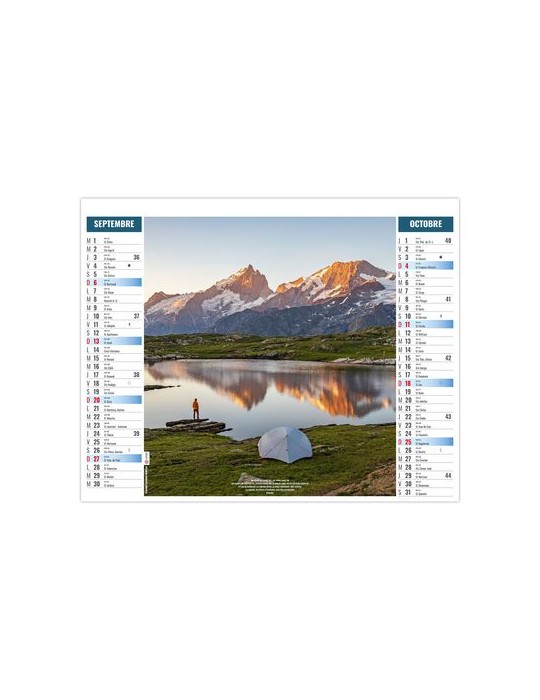 2EN1 - CALME 2026 - SMALL 330 x 470 mm - MARQUAGE 1 COULEUR