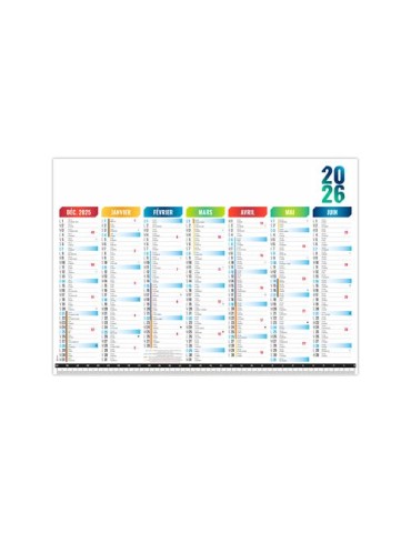 SOUS-MAIN SMP MESURE 2026 - 297X210MM QUADRI RECTO VERSO PLASTIFIE ENCAPSULE 2