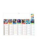 FLORIAN 2026 - MIDI 430 x 335 mm - LEGER 400G - SANS MARQUAGE - 1 TROU EN TETE personnalisation rapide en France