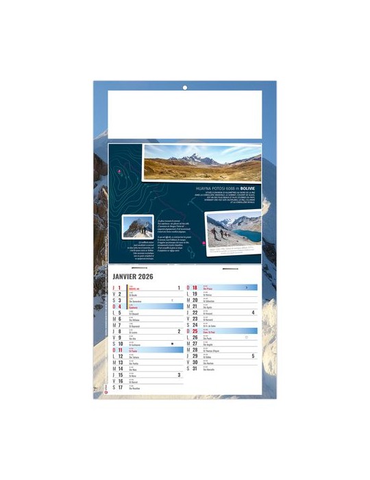 PLAQUE 1 VUE TONY 2026 - DOS CARTON - BLOC B2 - SANS MARQUAGE